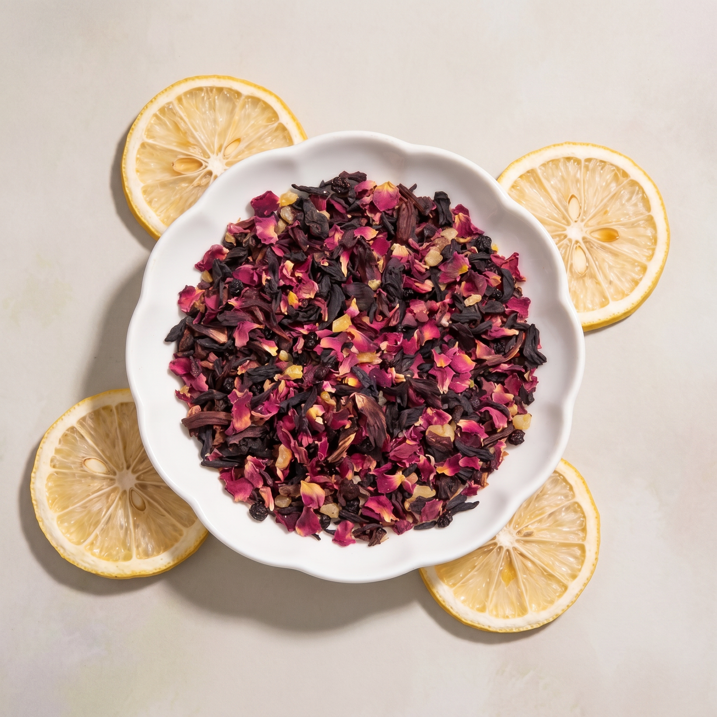 Cherry Rose Fruit Tea 100g